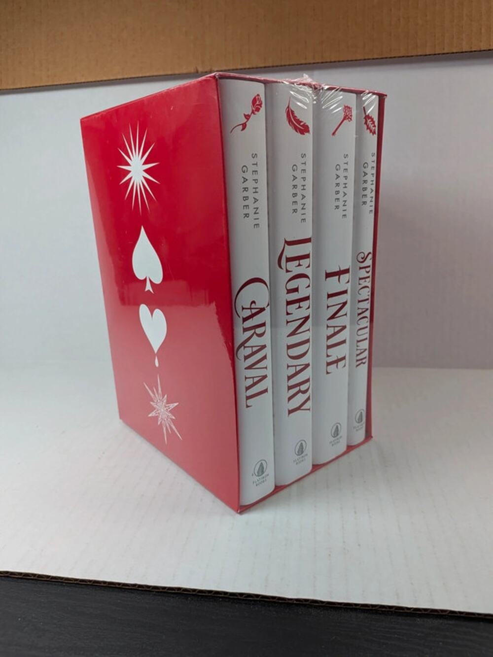 Sealed caraval holiday collection book set